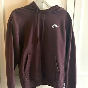 Dark Brown Nike Hoodie, size Small